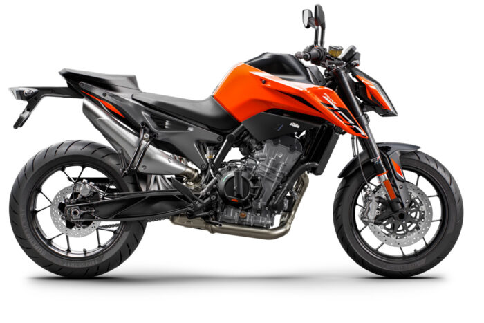 KTM 790 DUKE 2024 orange
