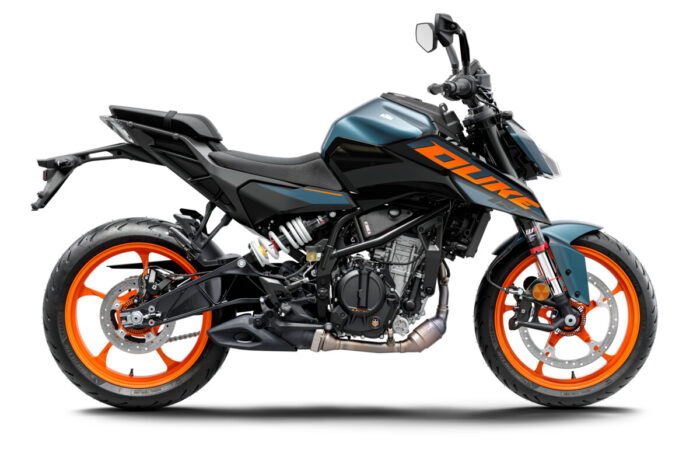 KTM 125 Duke 2024 - schwarz/blau
