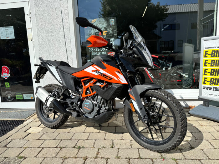 2024 KTM 390 ADVENTURE - orange Vorführfahrzeug Demo