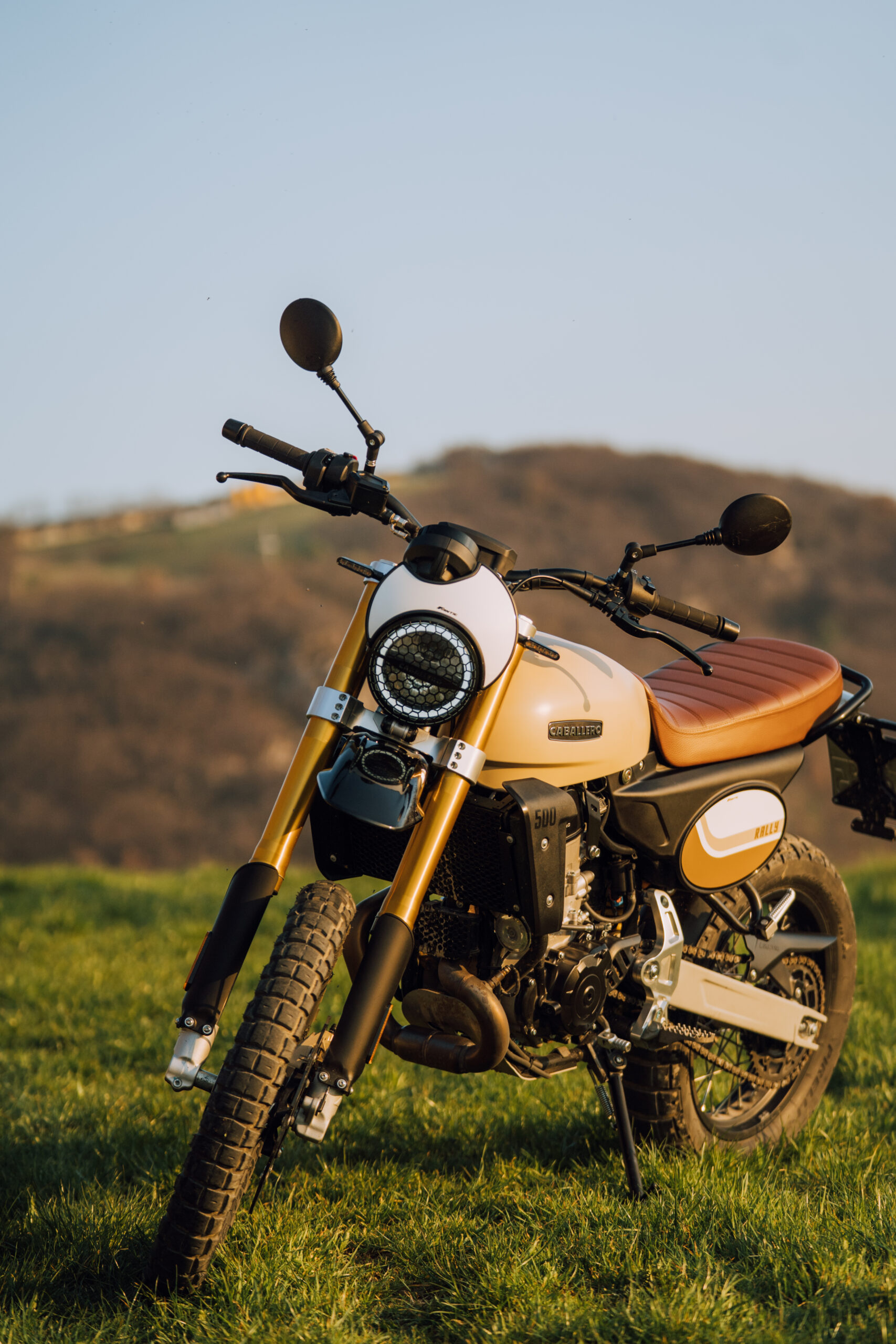 Fantic Caballero Rally 500 - sand – Bild 4